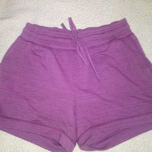 Light purple shorts